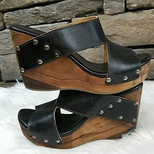 New! BED STU Cobbler Boho Slide Mule Clog NWOT